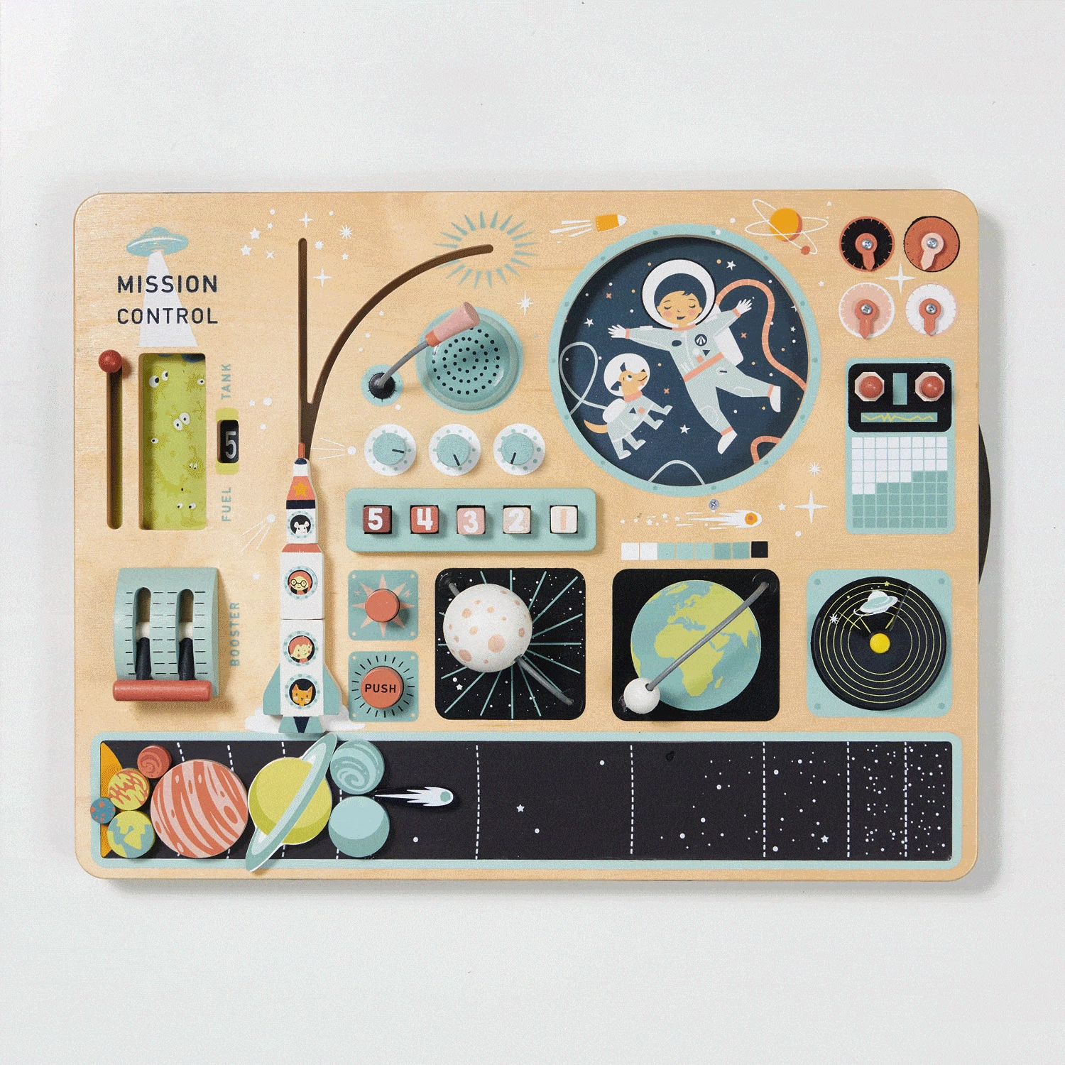 Little creators Wooden Space Station