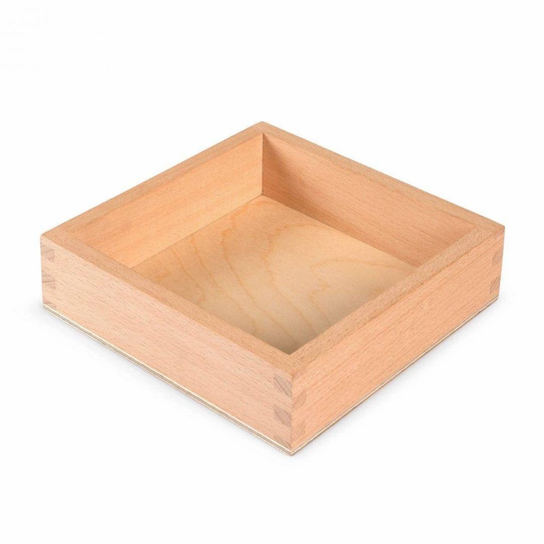 Parent-approved learning Wooden Storage Box