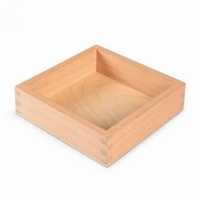 Parent-approved learning Wooden Storage Box