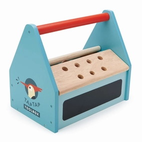 Wooden Tap Tap Tool Box Play Set Hands-on discovery Young minds at work
