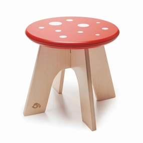 Wooden Toadstool Seat Brain boosters