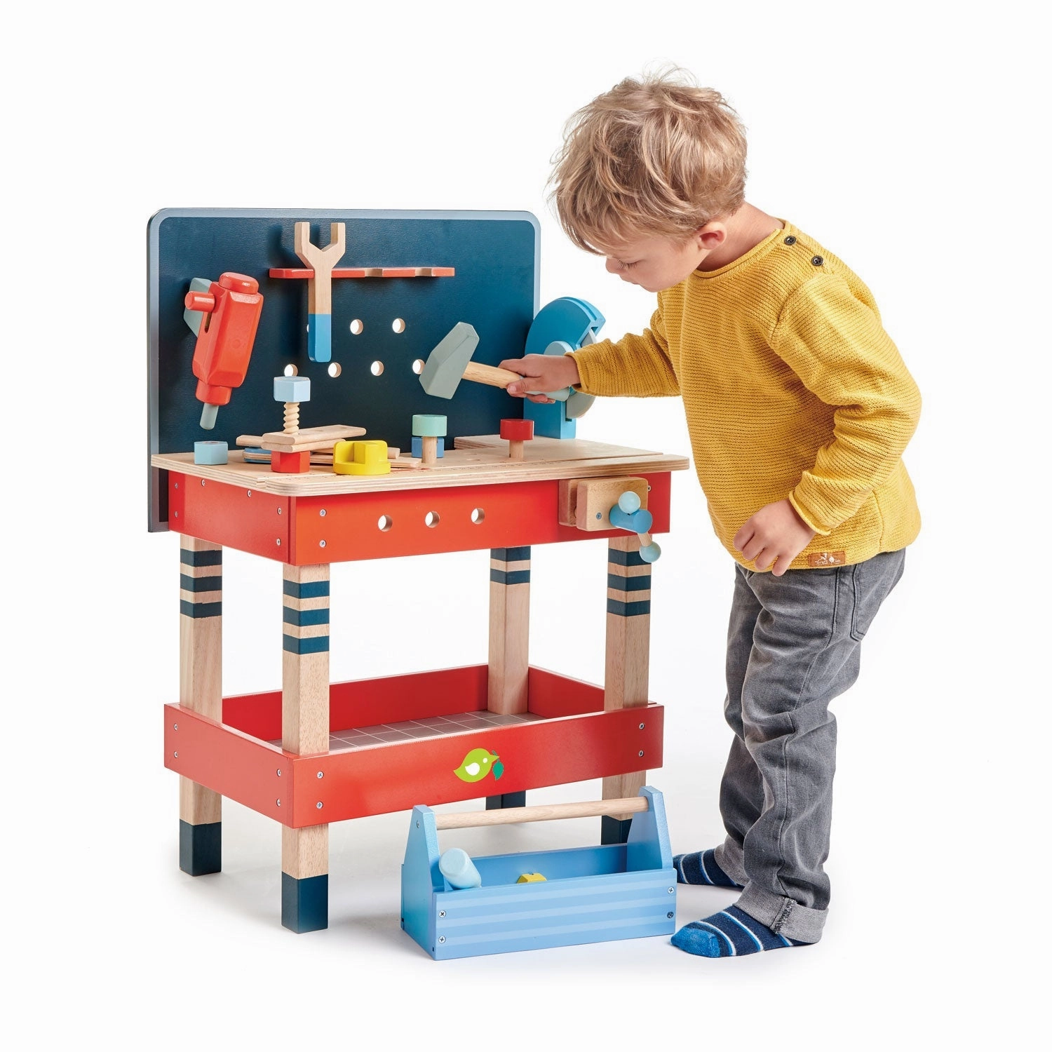 Busy kids Wooden Tool Bench