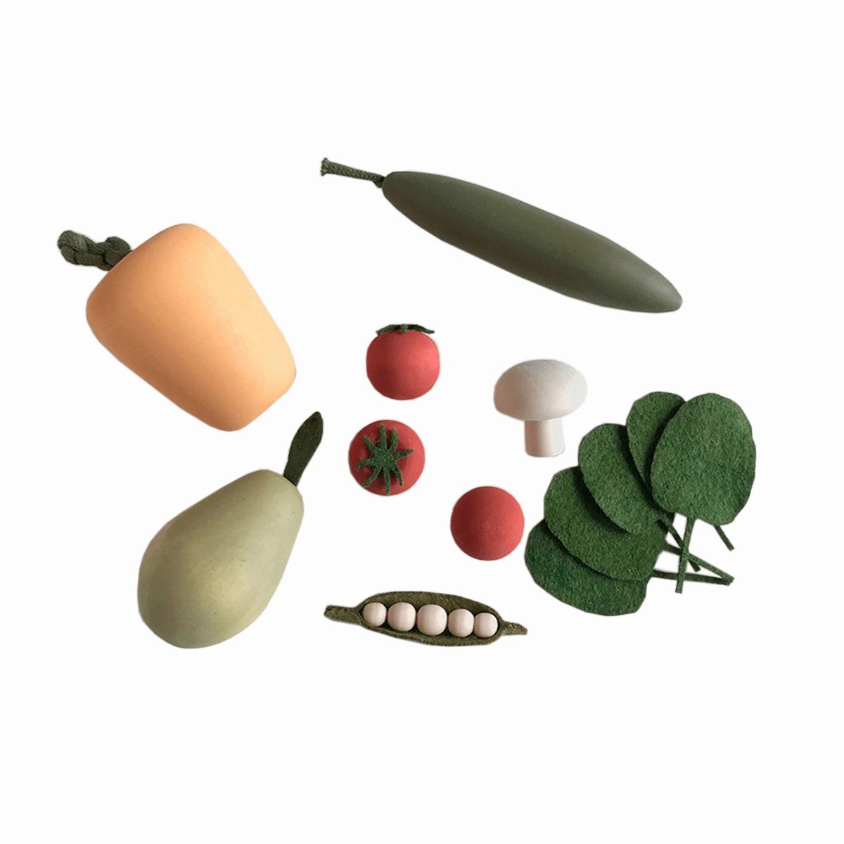 Young learners Young explorers Wooden Vegetable Set
