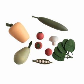Young learners Young explorers Wooden Vegetable Set
