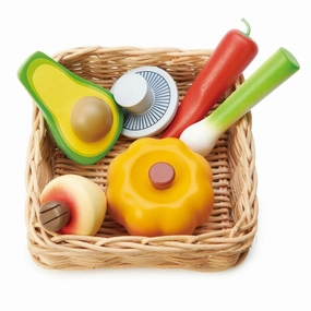 Wooden Veggie Basket Smart & fun