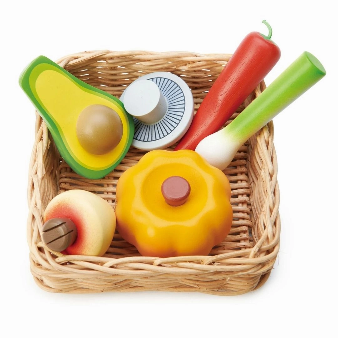 Wooden Veggie Basket Smart & fun
