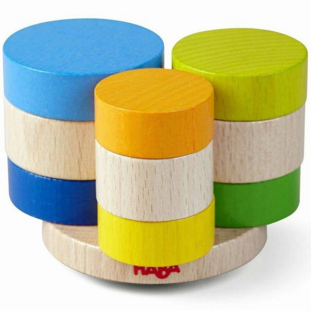 Wooden Wobbly Tower Stacking Blocks Game Everyday learning Growth tools
