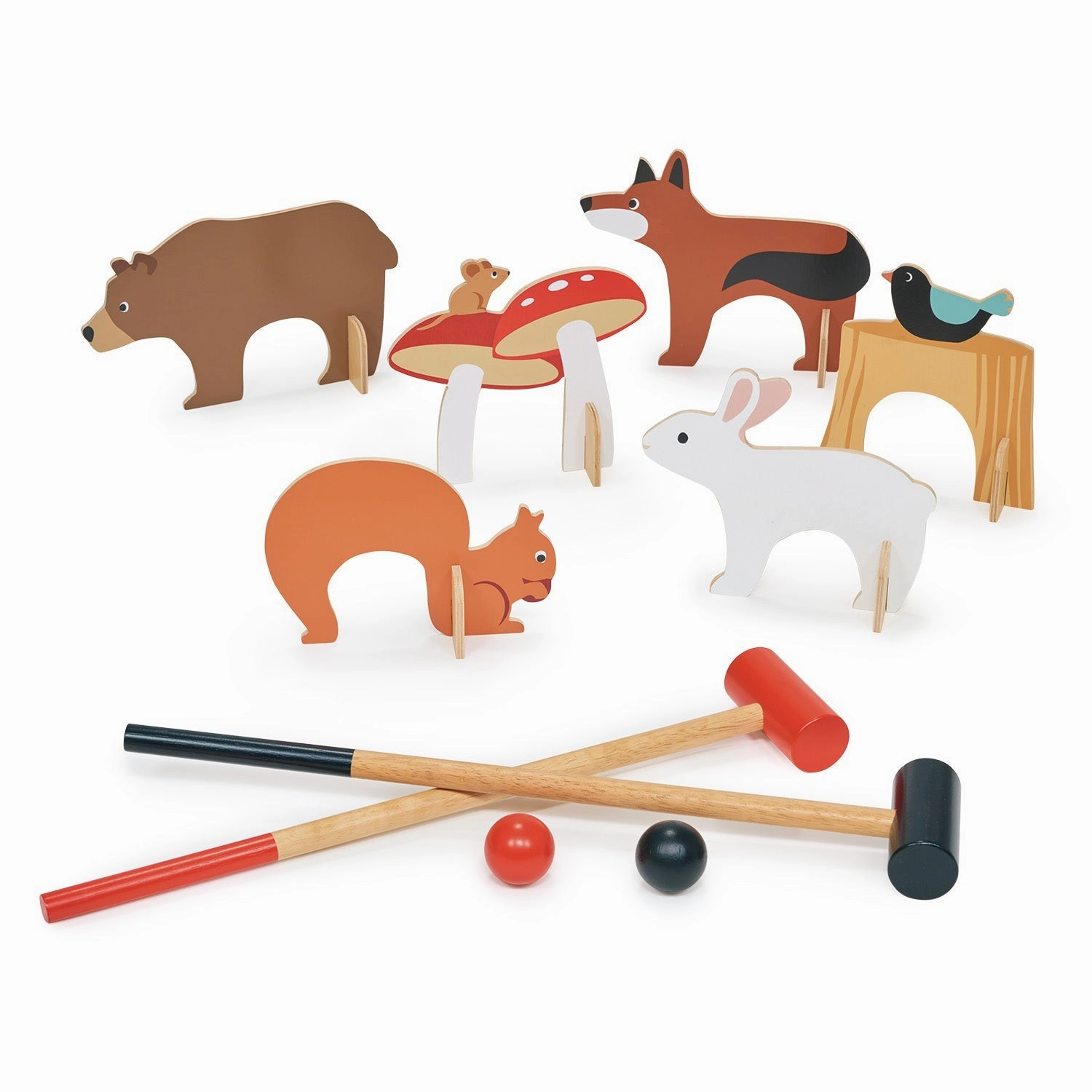 Woodland Indoor Croquet Set Thoughtful learning Young learners