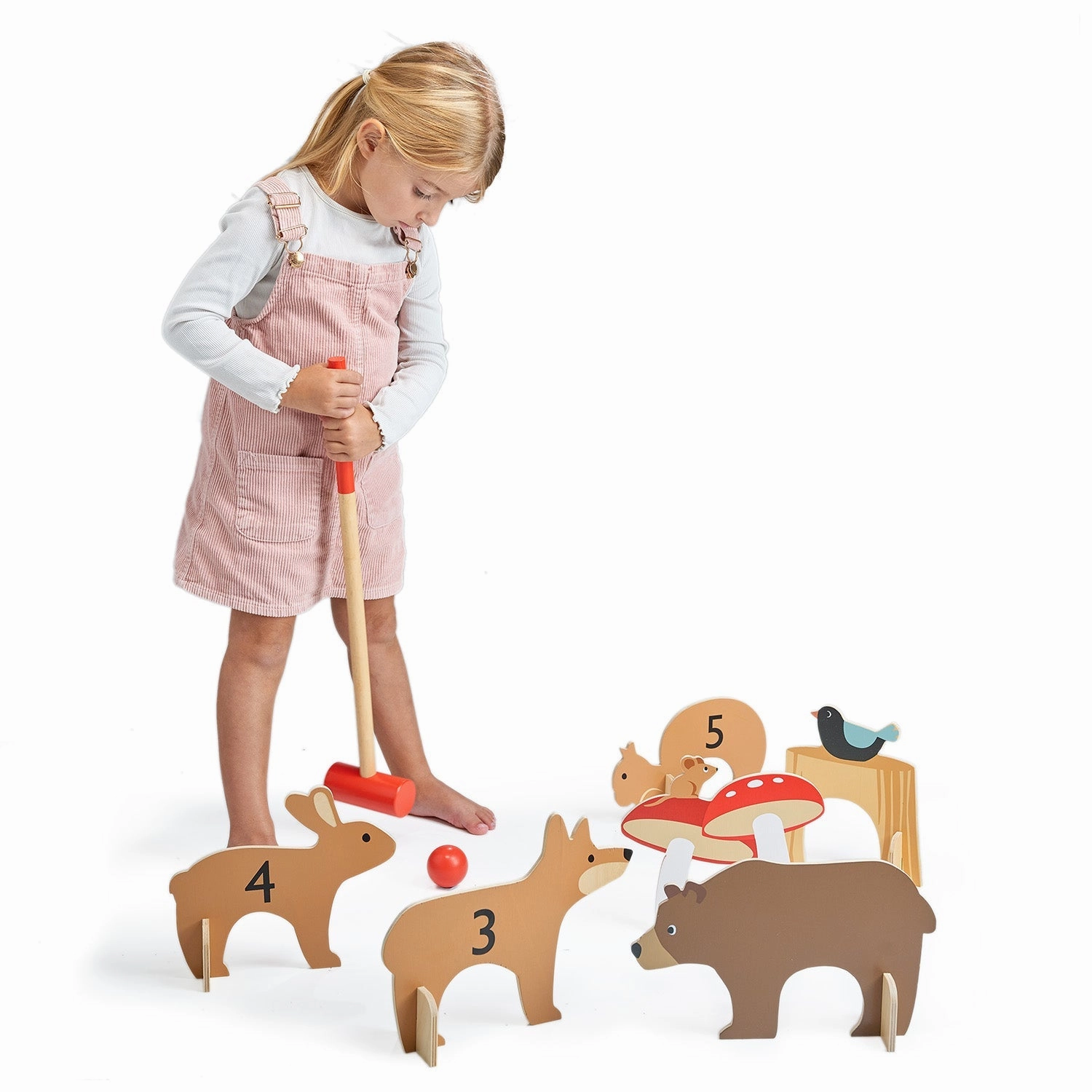Smart kids gear Woodland Indoor Croquet Set