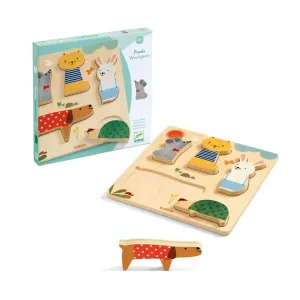 Home learning tools Nurturing minds Woodypets Wooden Puzzle