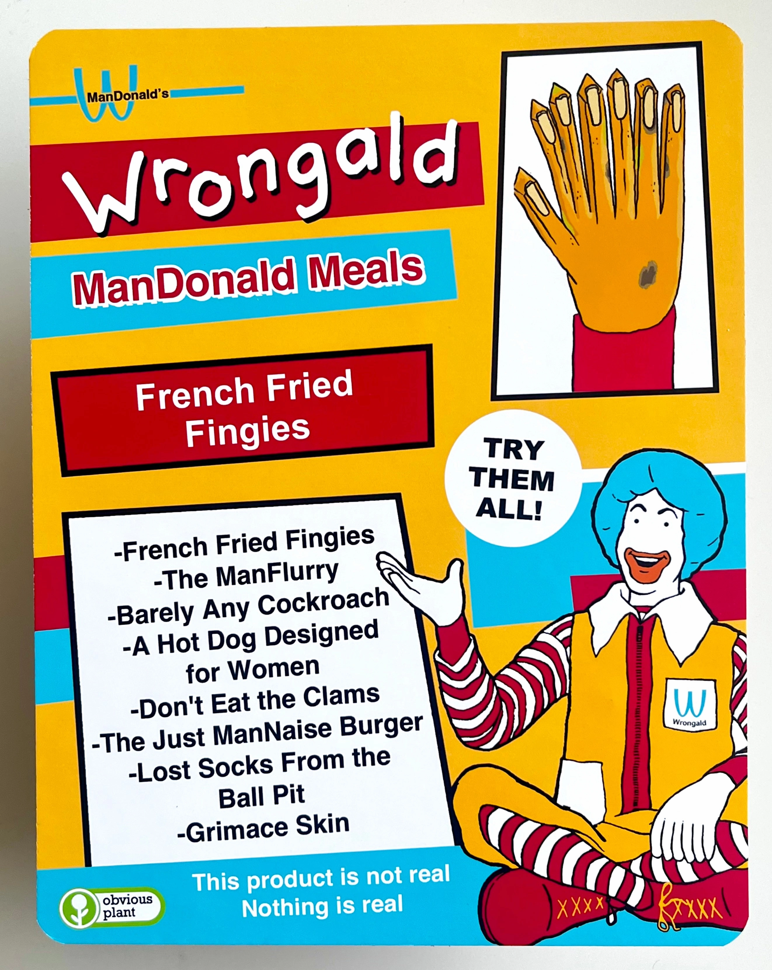 Wrongald Mandonald - Fingies Smart kids gear
