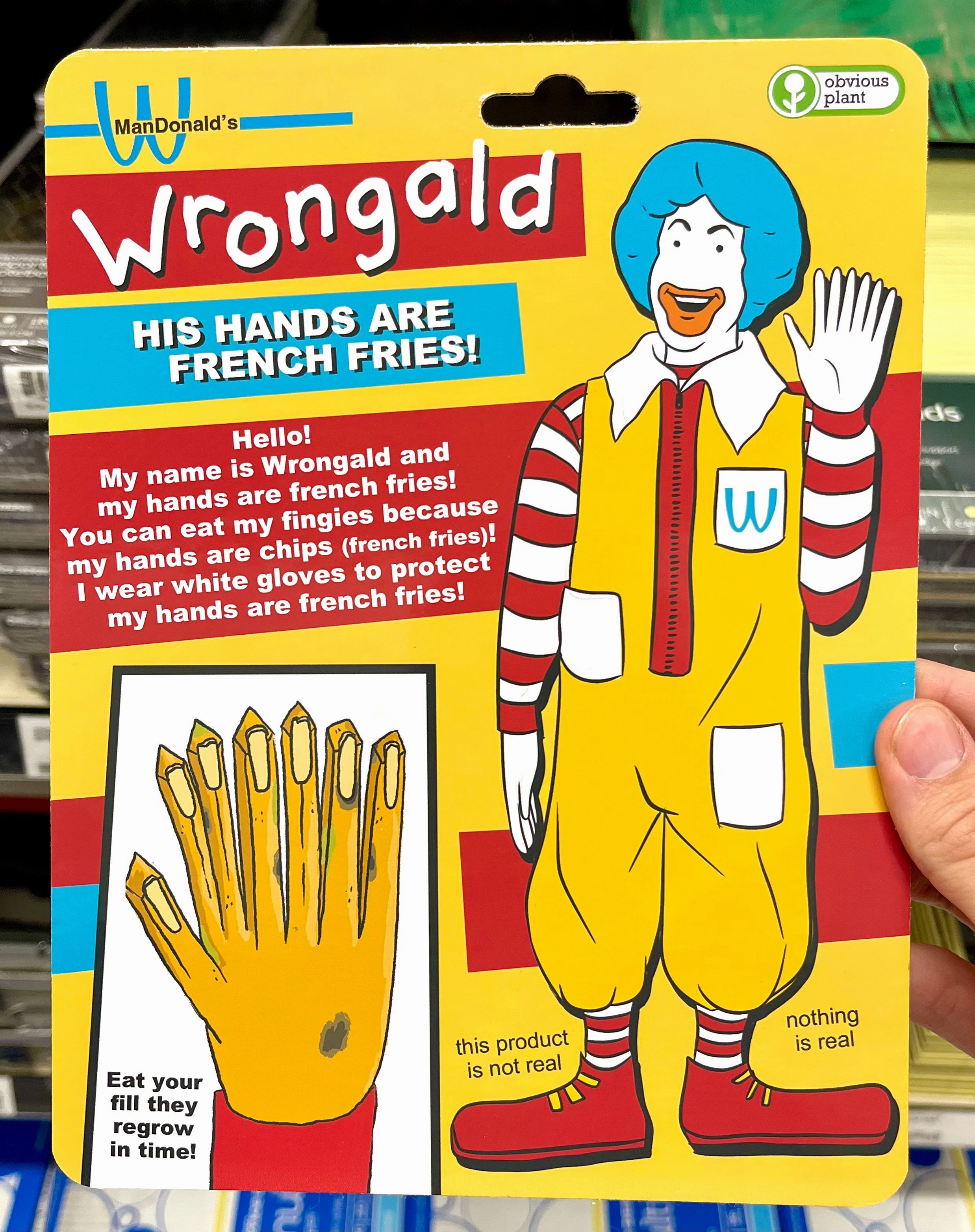 Wrongald Mandonald Sensory fun for little hands Early discovery