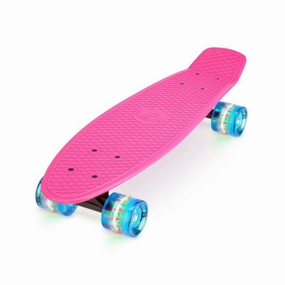 Creative minds Xootz 22-Inch Mini Cruiser Skateboard - Pink