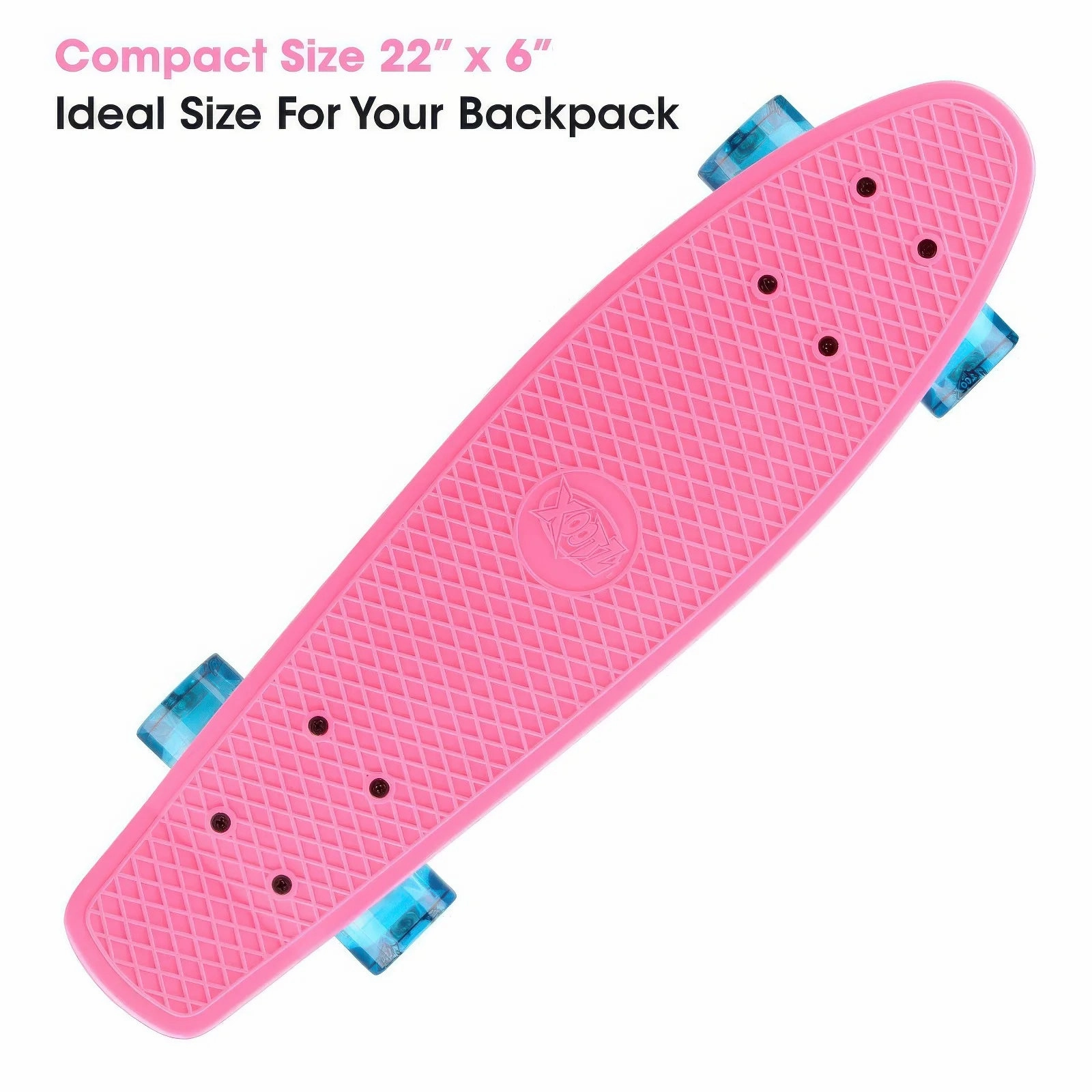 Smart little ones Xootz 22-Inch Mini Cruiser Skateboard - Pink