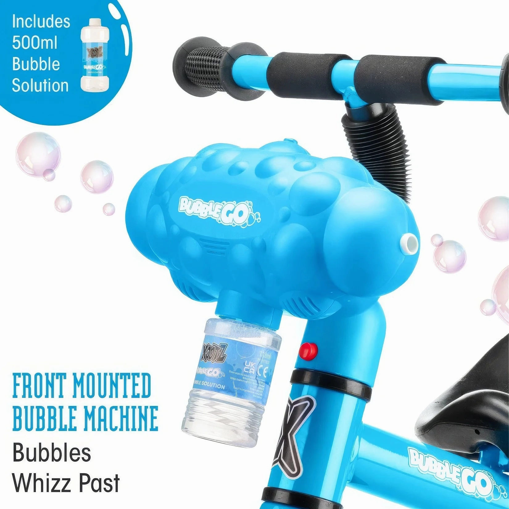 Hands-on discovery Xootz Bubble Go Trike - Kids Tricycle Blue