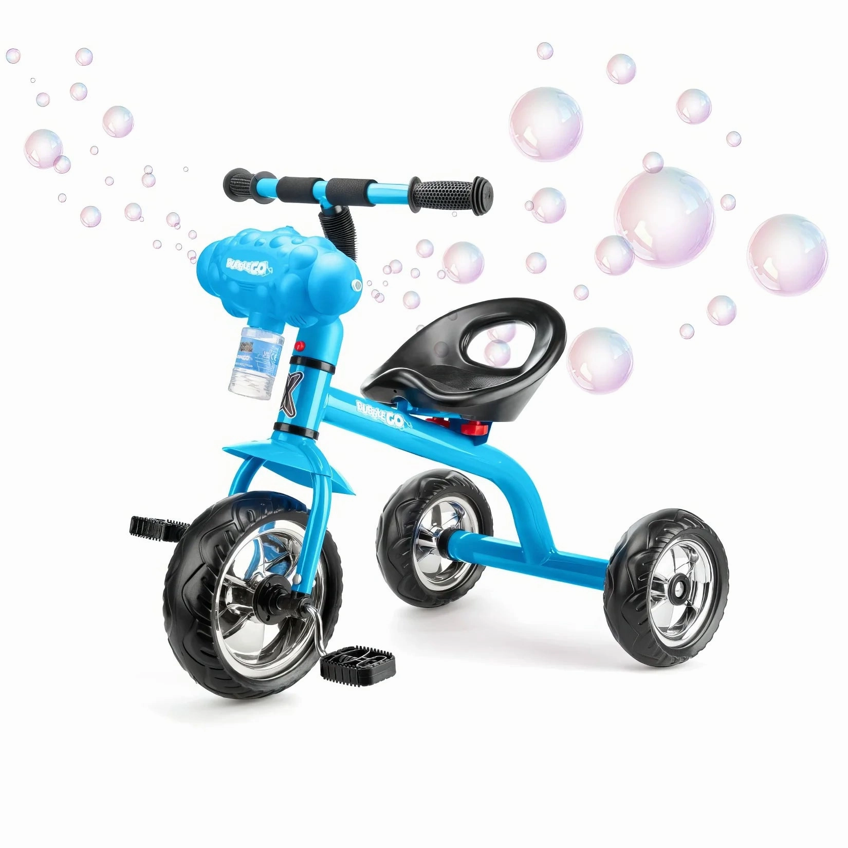 Xootz Bubble Go Trike - Kids Tricycle Blue Kids discovery tools Child development