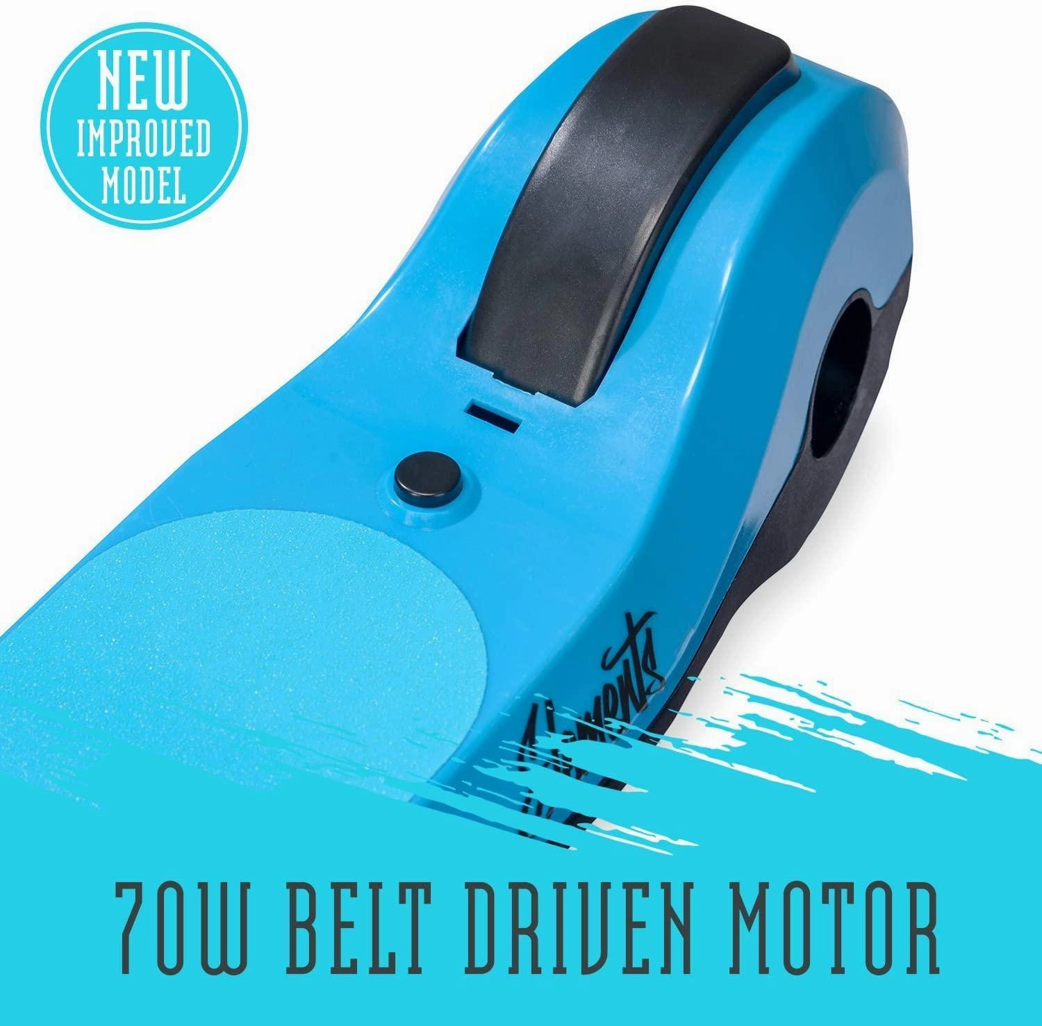Engaging young minds Xootz Kids Electric Scooter Folding With Led Light Up Wheel - Blue