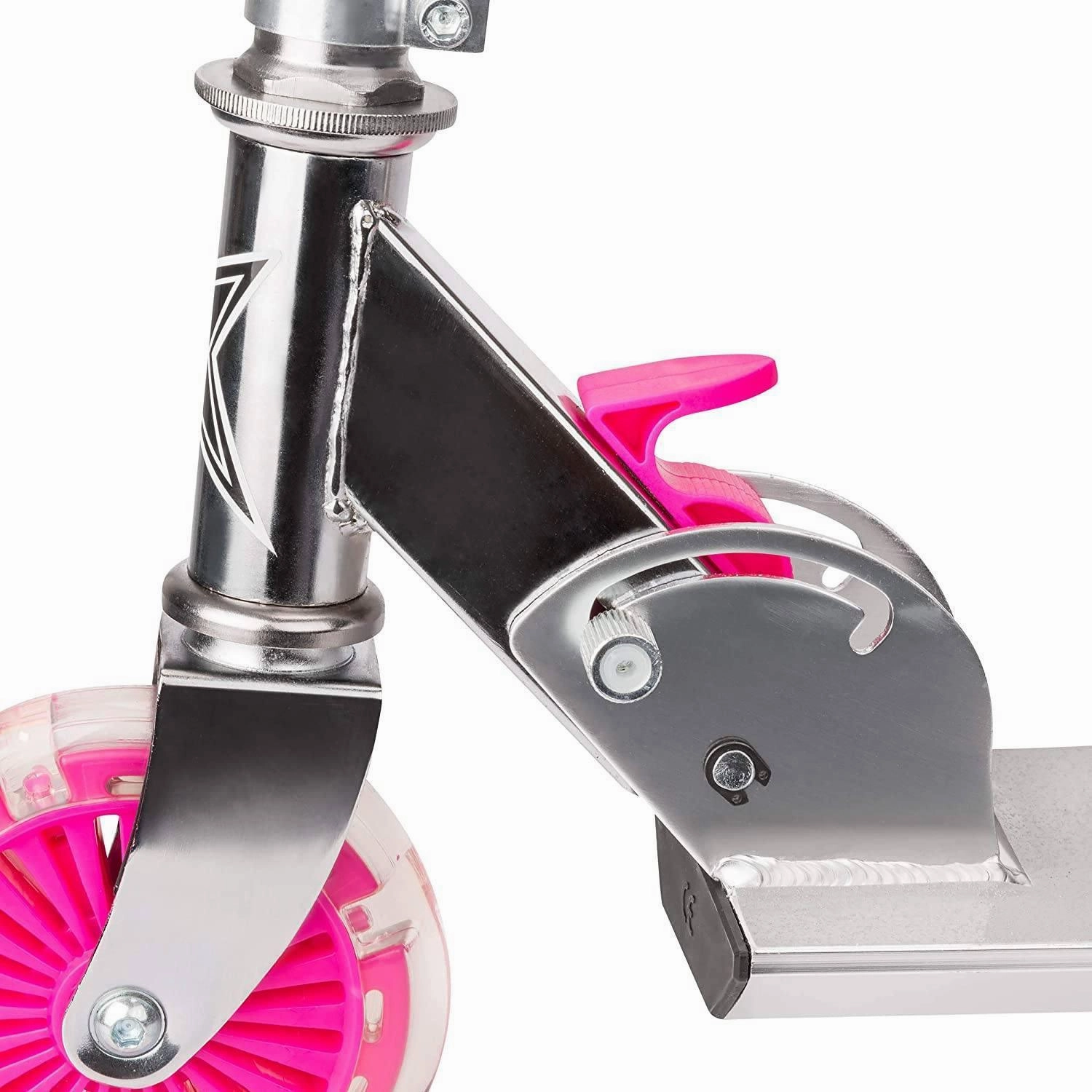 Xootz Led Scooter, Folding With Adjustable Handle Bars First explorers Home learning tools