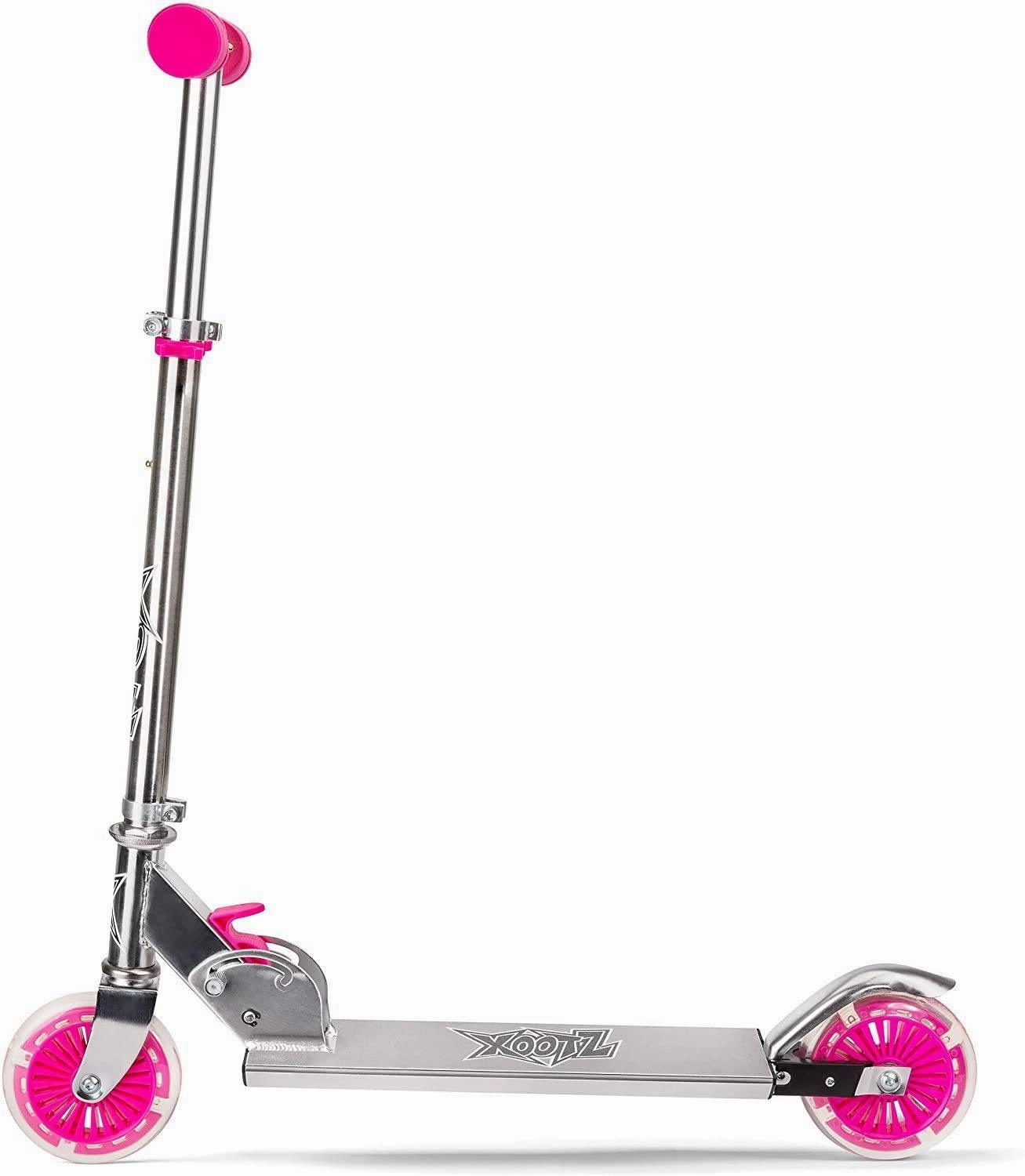 Learning tools Xootz Led Scooter, Folding With Adjustable Handle Bars