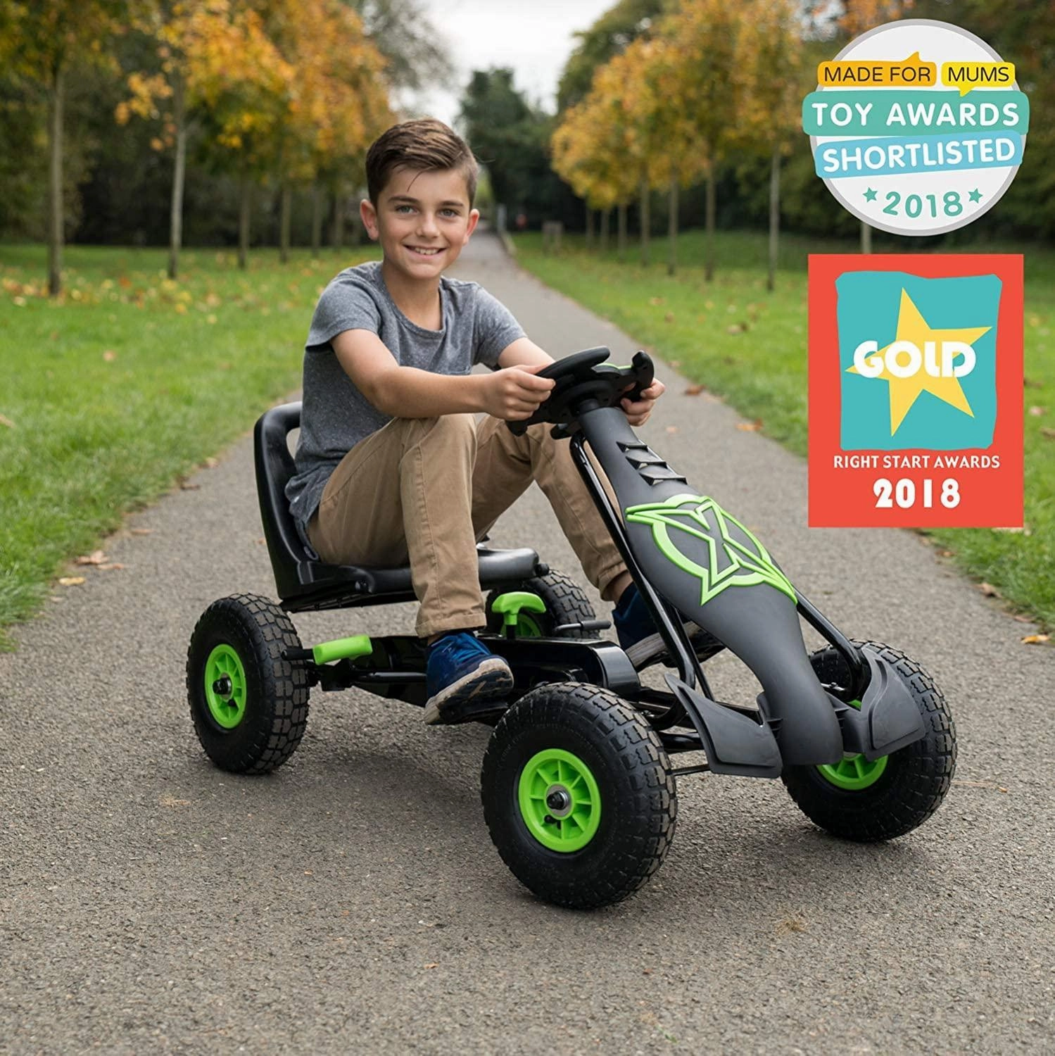 Xootz Viper Racing Go Kart Tiny thinkers