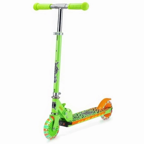 Xootz Wild Rider - Green Tiger Light Up Led Scooter Curiosity starters