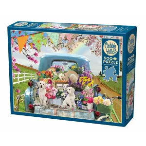 Country Truck In Spring 500Pc Little creators