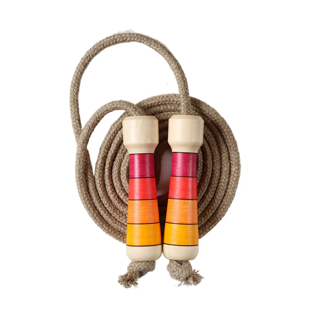 Curious minds Jump Rope With Wooden Handles