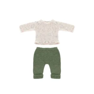 Knit Doll Sweater And Pant Set - 12" Little learners Young explorers
