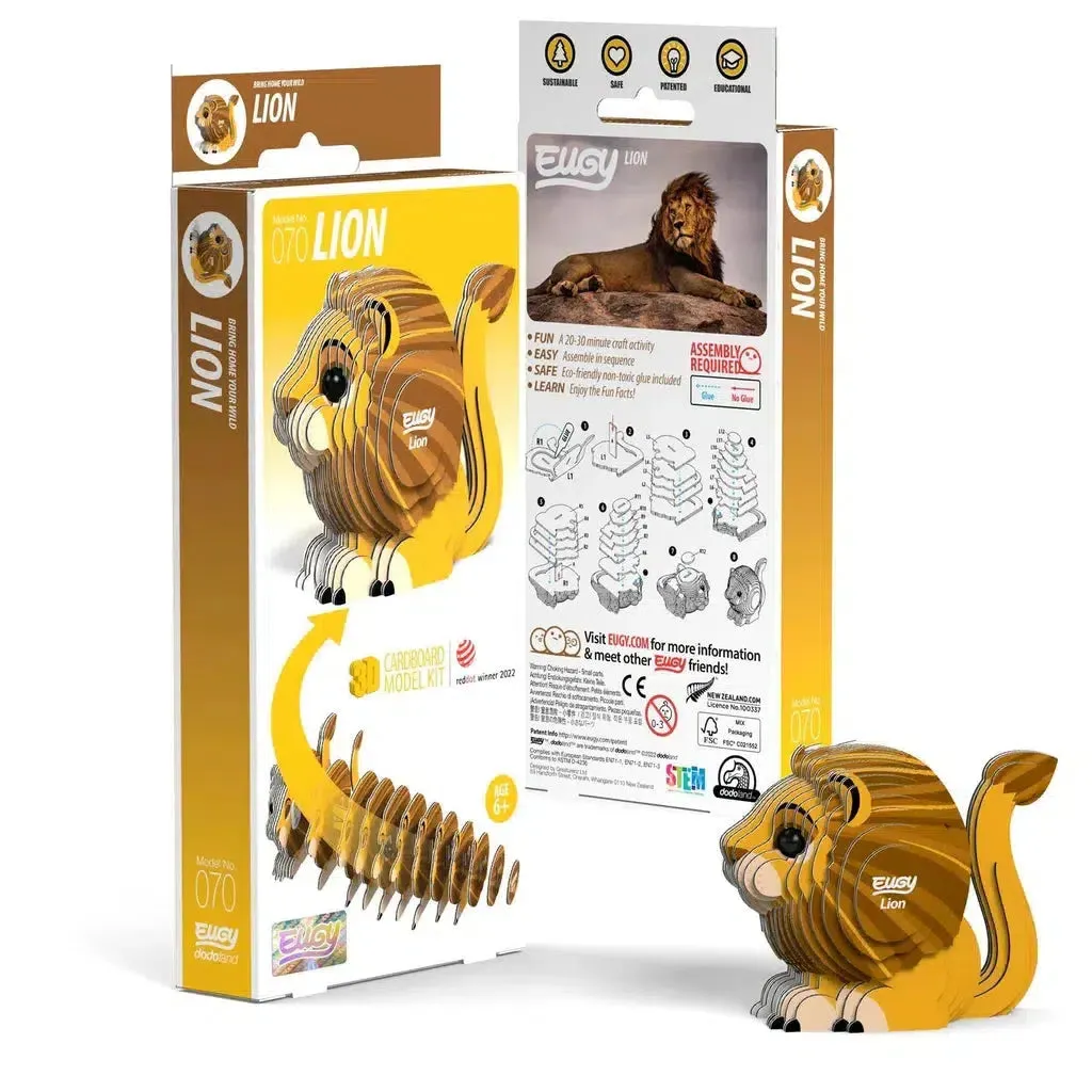 Young explorers Everyday learning Lion 3D Puzzle