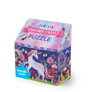Happy hands Little Building Puzzle 24 Pc - Unicorn Castle