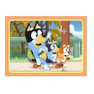 4 In A Box Puzzle - Bluey Let'S Do This Little learners Creative time for curious minds