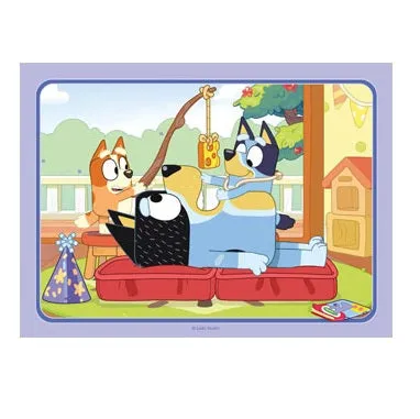 4 In A Box Puzzle - Bluey Let'S Do This Child development Growing minds
