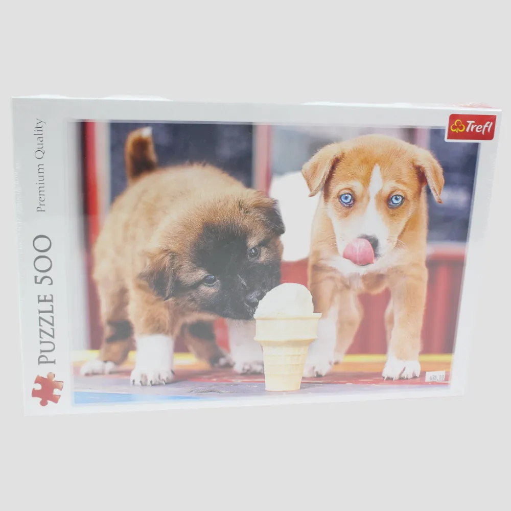 Little learners Trefl Jigsaw Puzzle - Time For Ice (500 Pieces)
