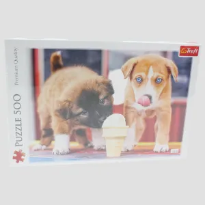 Little learners Trefl Jigsaw Puzzle - Time For Ice (500 Pieces)