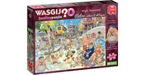 First explorers 1000 Pcs Wasgij 8 High Season!