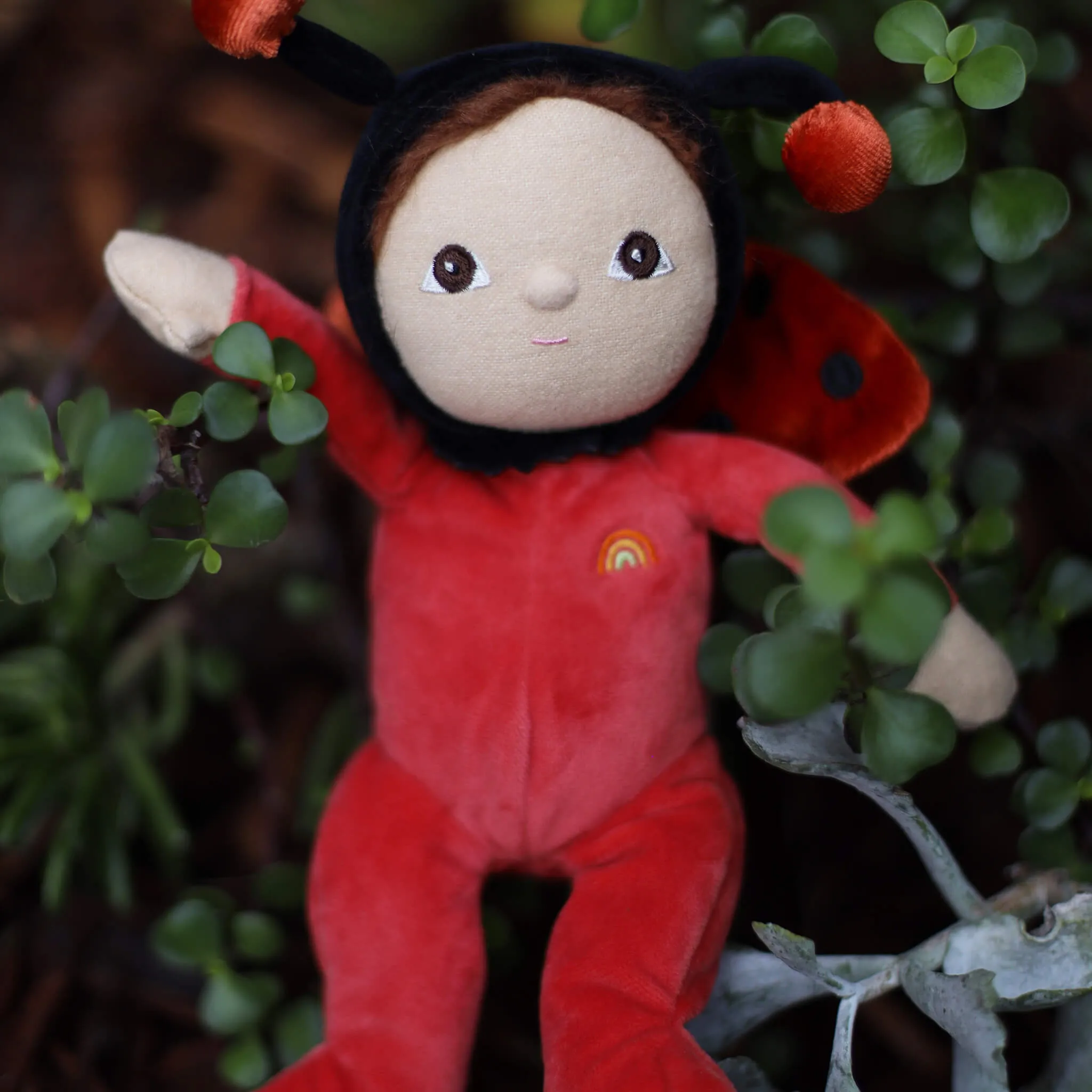 Early learning Mindful play Dinky Dinkums Backyard Buddies - Lola Ladybug