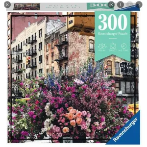 Smart little ones Puzzle Moment: Flowers In New York 300Pc