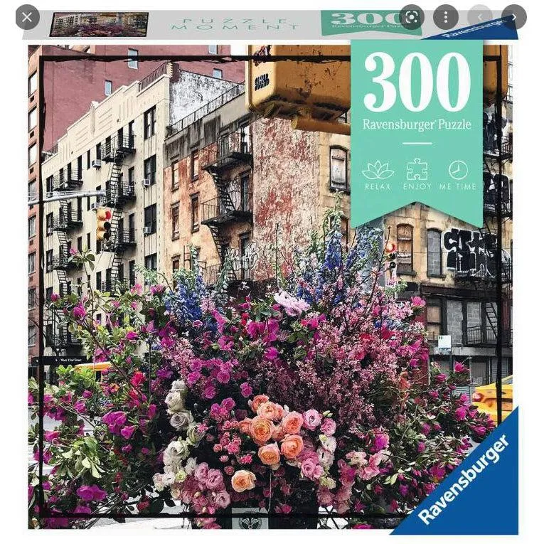 Smart little ones Puzzle Moment: Flowers In New York 300Pc