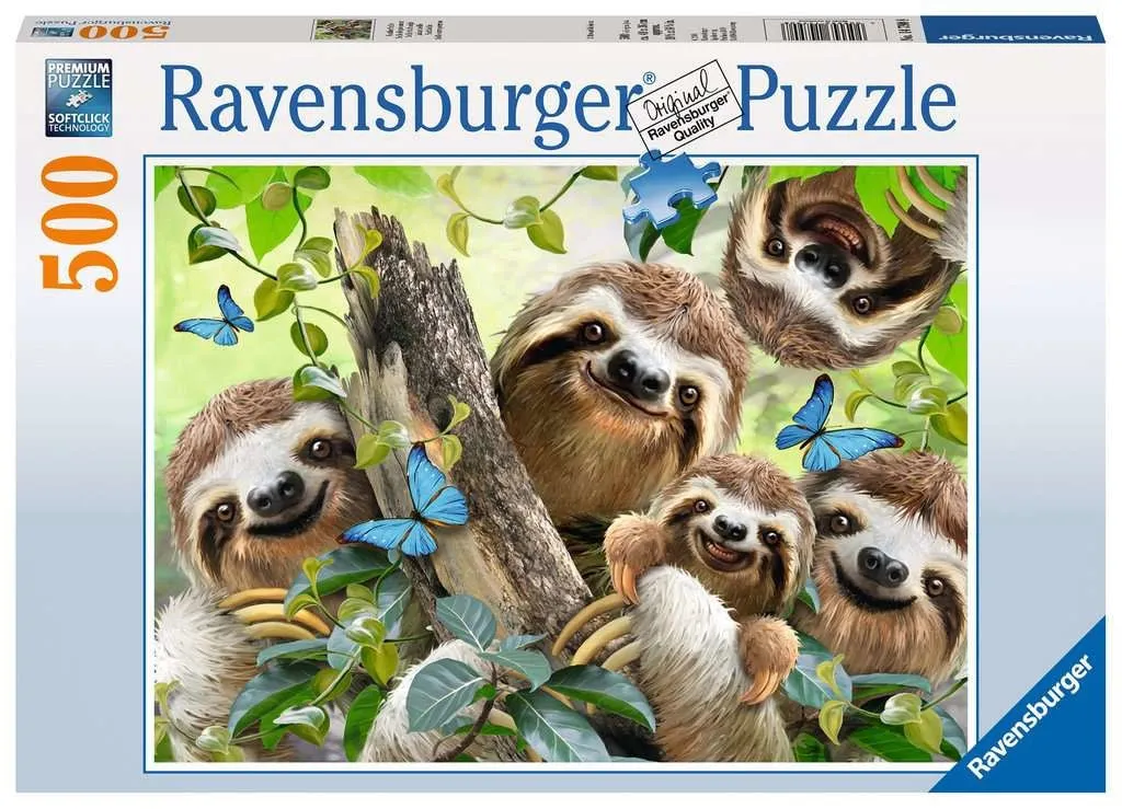 Brain boosters Skill-building tools Sloth Selfie - 500Pc