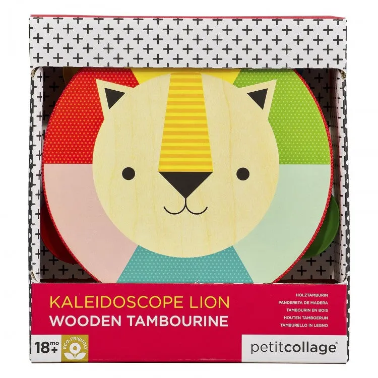 Wooden Tambourine - Kaleidoscope - Lion Early learning Learning tools