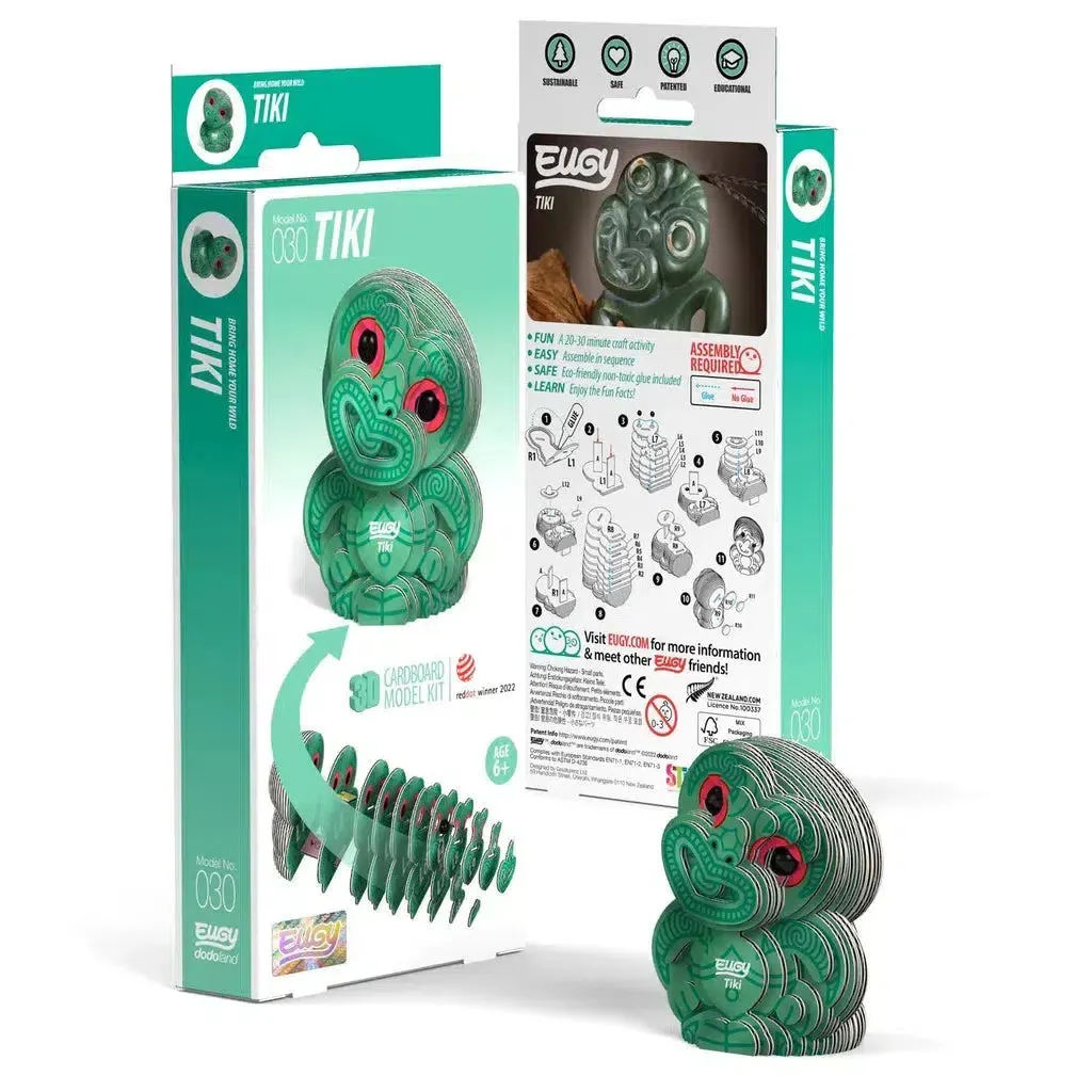 Imaginative play Inspiring creativity Tiki 3D Puzzle