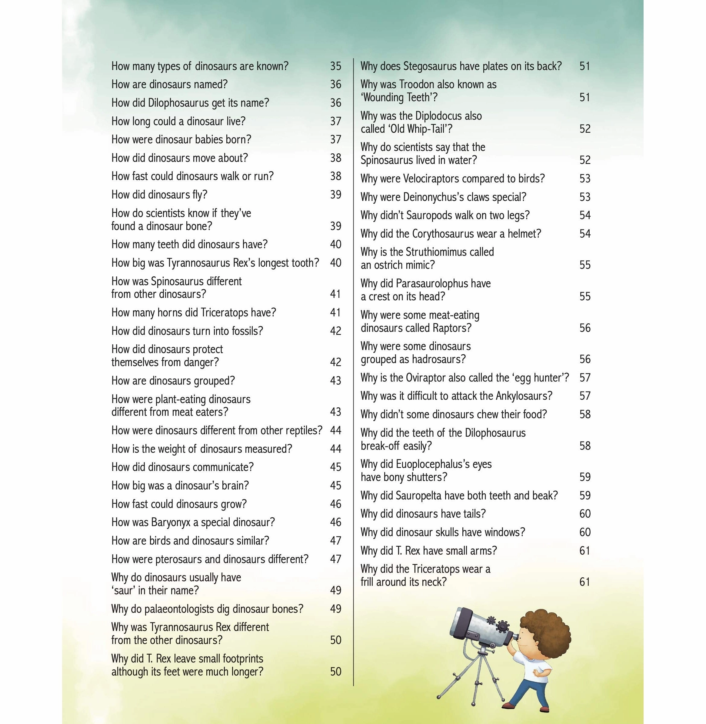 Amazing Question & Answers Dinosaurs Active learners