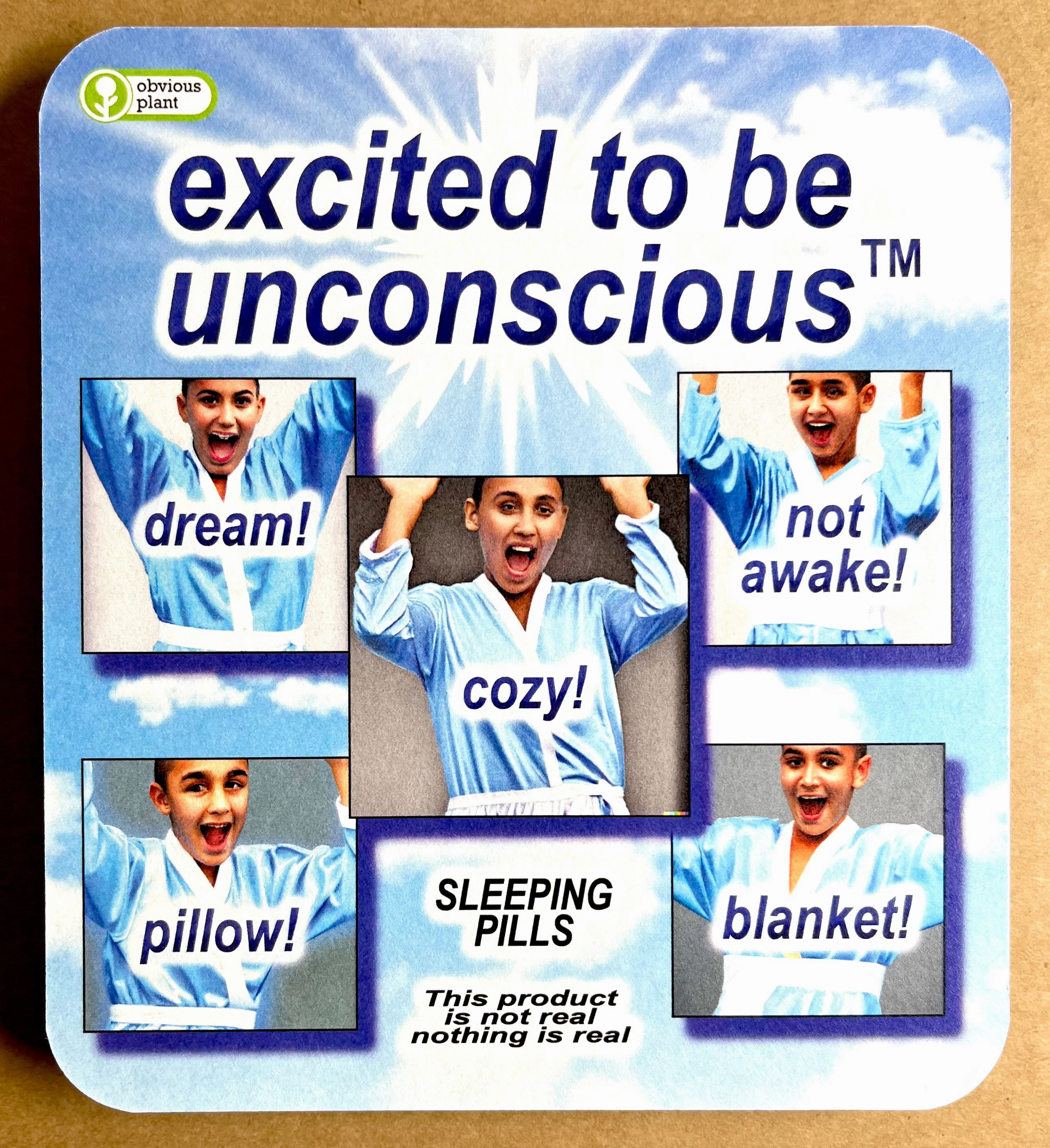 Excited To Be Unconscious? Pills Learn & grow Learning tools