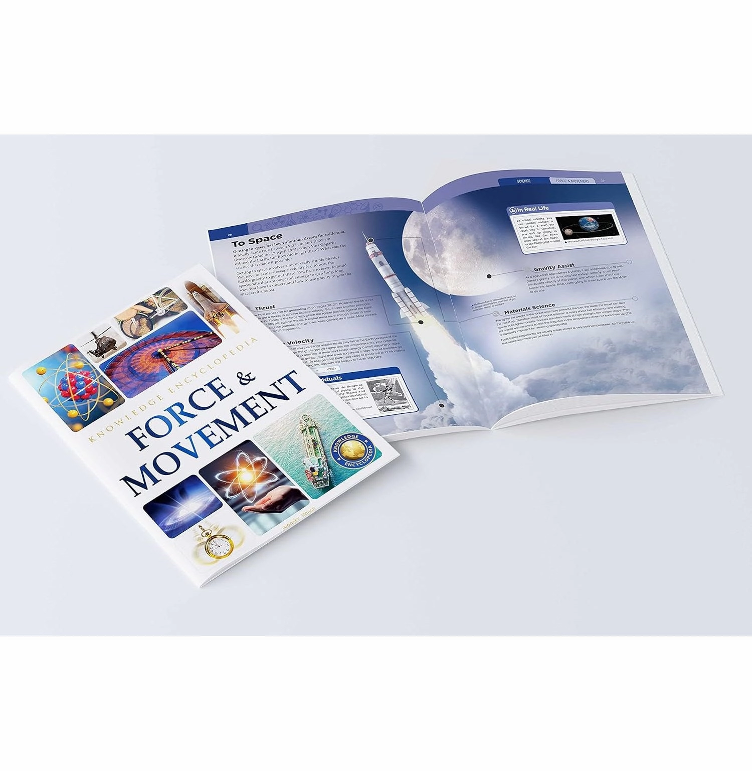 Force & Movement : Science Knowledge Encyclopedia For Children Exploration gear First explorers
