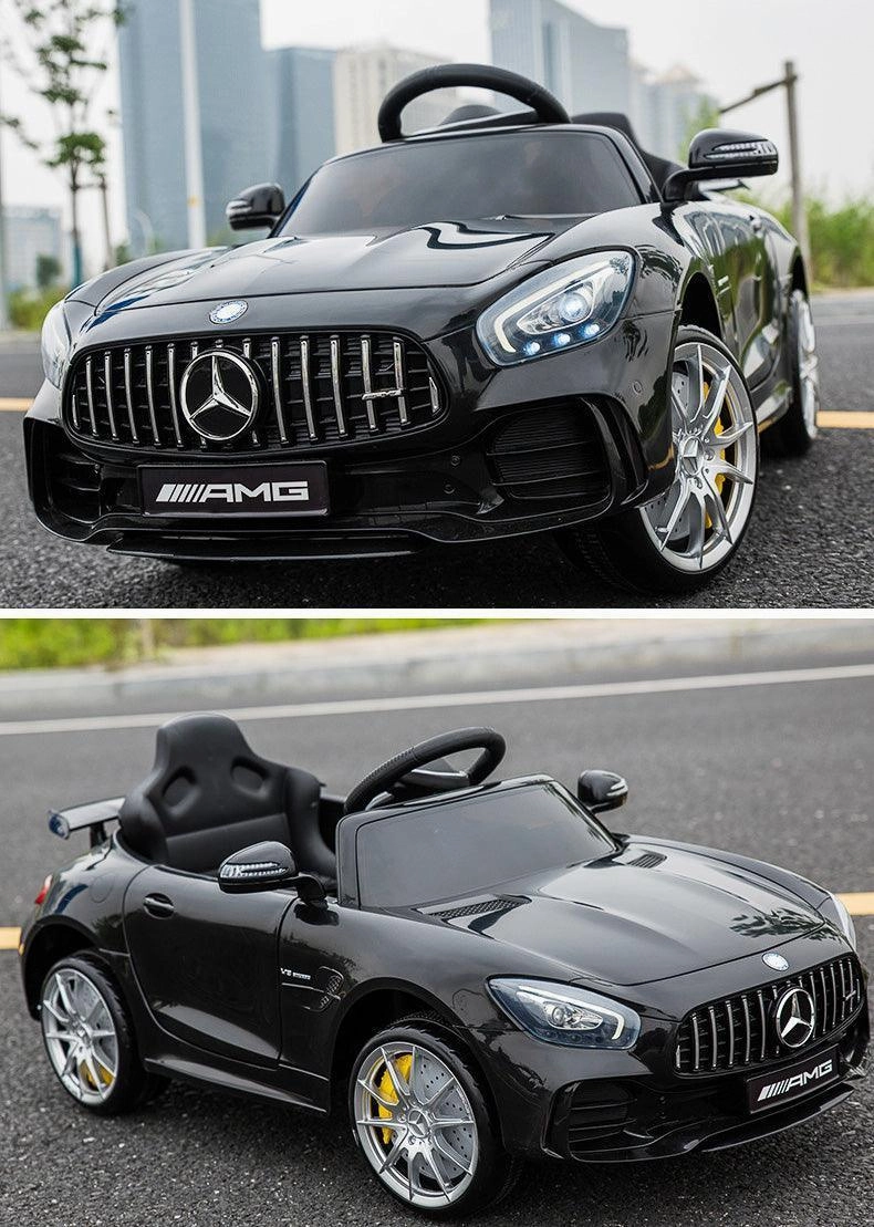 Mercedes-Benz Amg Gtr 6V Battery Ride-On Car - Black X-Display Skill-building tools Playroom adventures begin here
