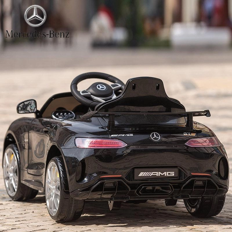 Mercedes-Benz Amg Gtr 6V Battery Ride-On Car - Black X-Display Play-based education Tools for tiny thinkers