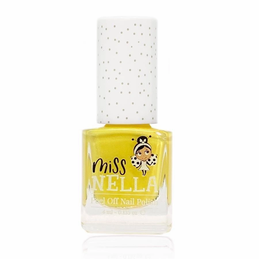 Miss Nella Banana Split 4Ml Peel Off Kids Nail Polish Discover & grow