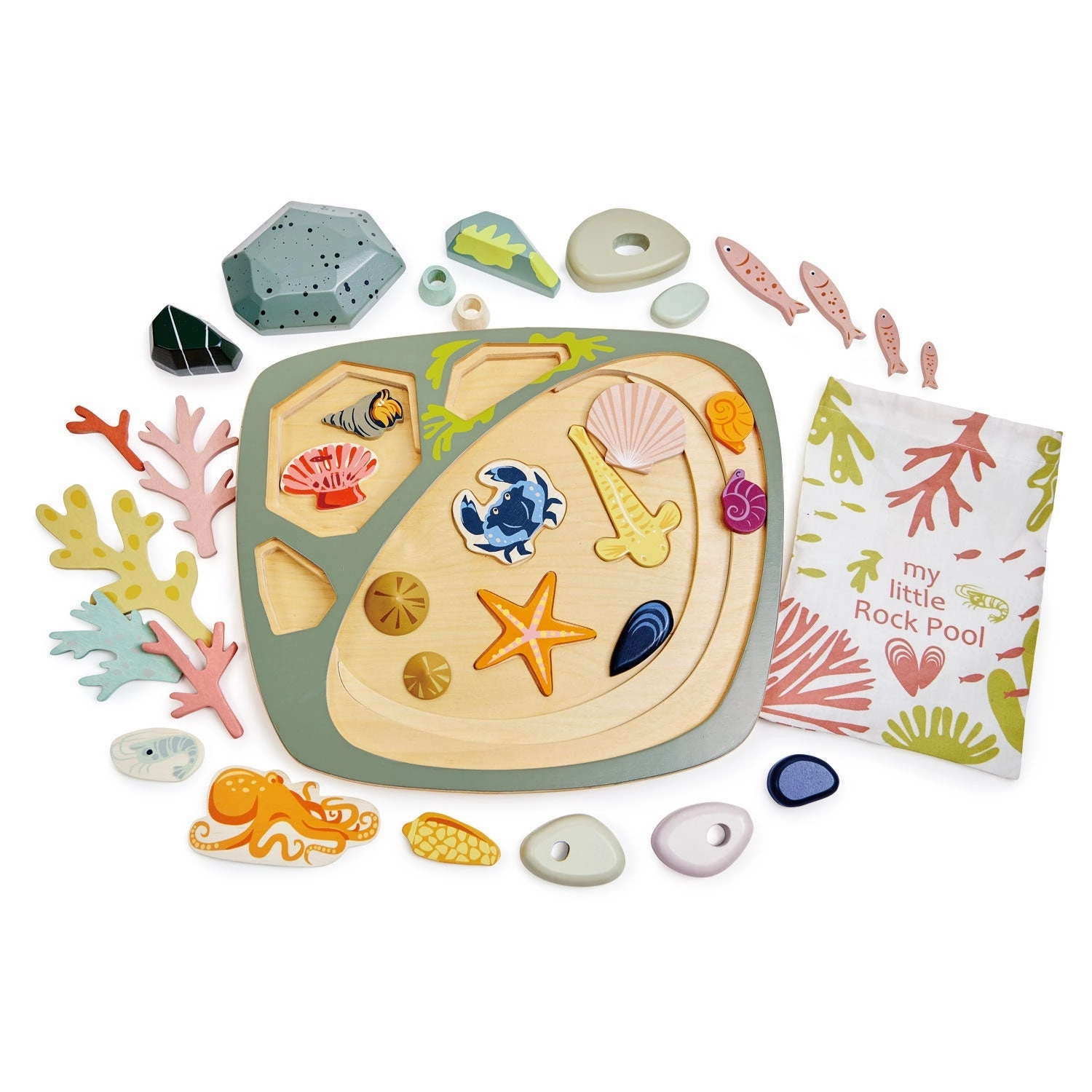 My Little Rock Pool Play Set Learn at home