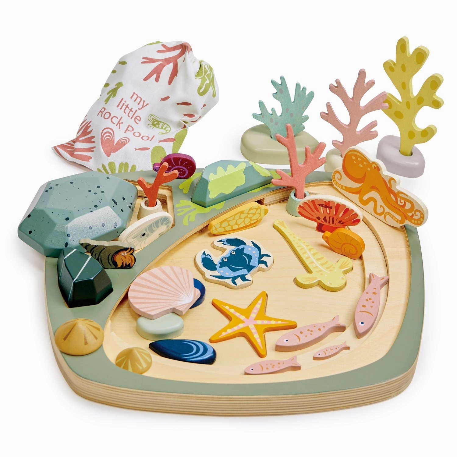 Playful learning Smart kids gear My Little Rock Pool Play Set