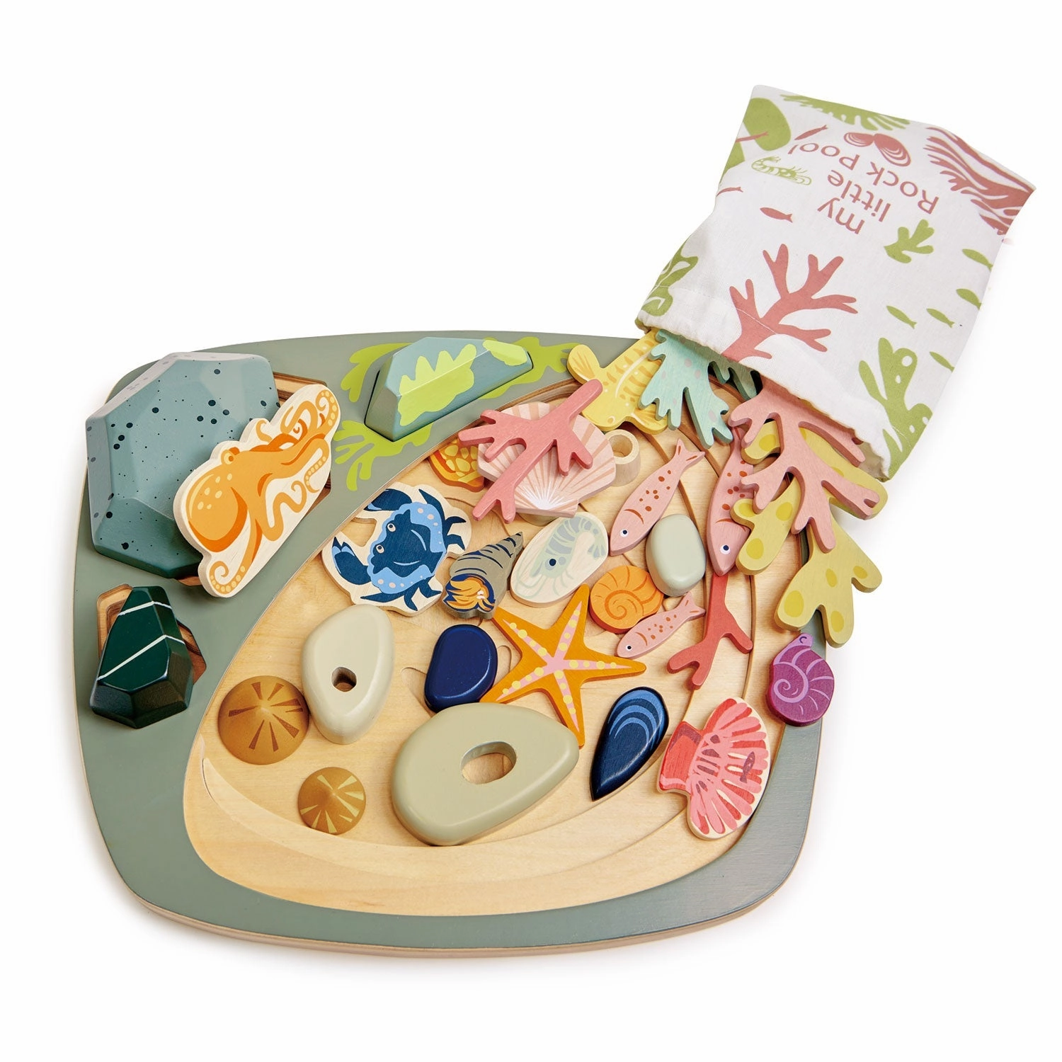 Growing minds Playroom learning My Little Rock Pool Play Set